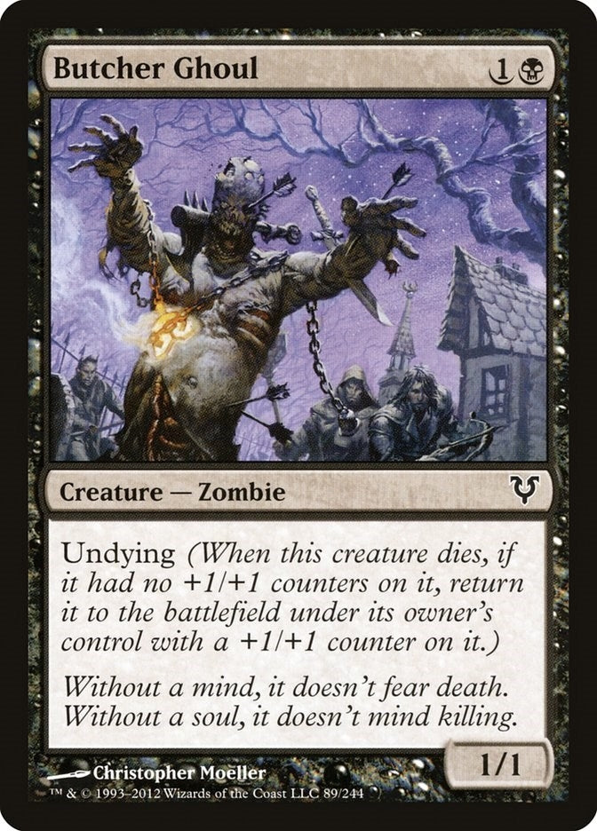 Image for Butcher Ghoul (89) [Avacyn Restored]