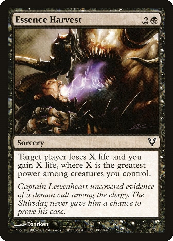 Image for Essence Harvest (100) [Avacyn Restored]