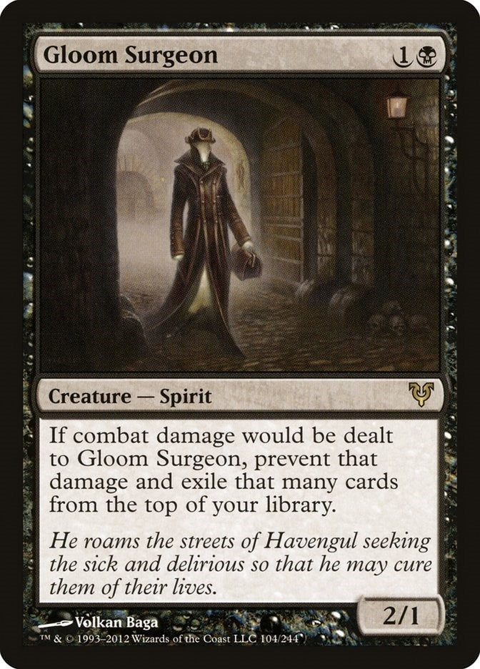 Image for Gloom Surgeon (104) [Avacyn Restored]