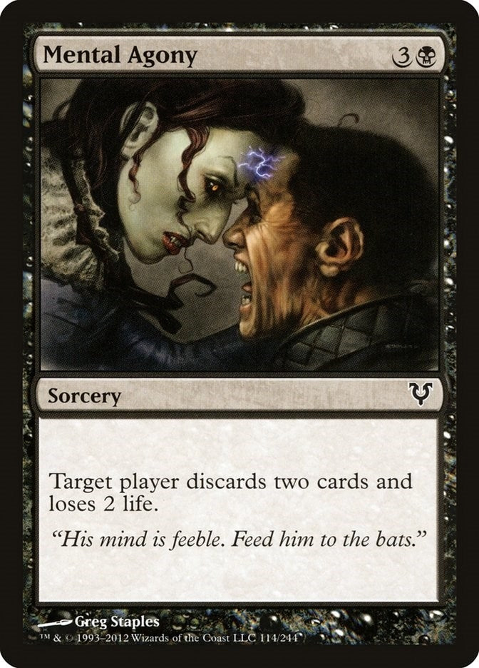 Image for Mental Agony (114) [Avacyn Restored]