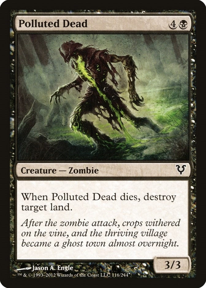 Image for Polluted Dead (116) [Avacyn Restored]