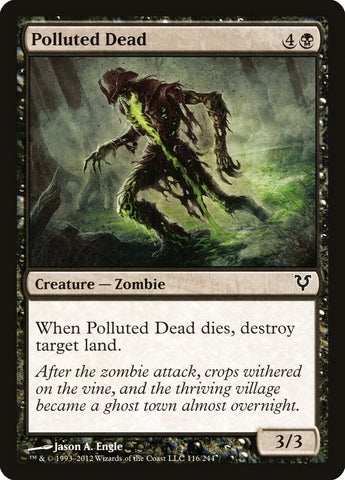 Image for Polluted Dead (116) [Avacyn Restored]