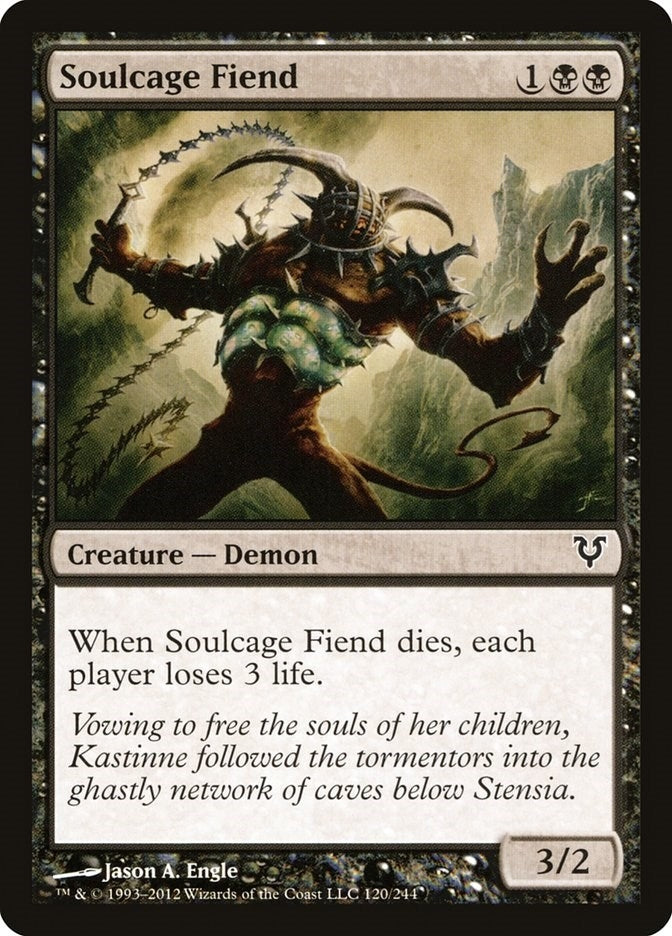 Image for Soulcage Fiend (120) [Avacyn Restored]