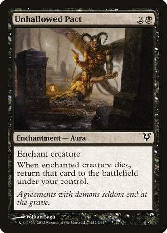 Image for Unhallowed Pact (124) [Avacyn Restored]