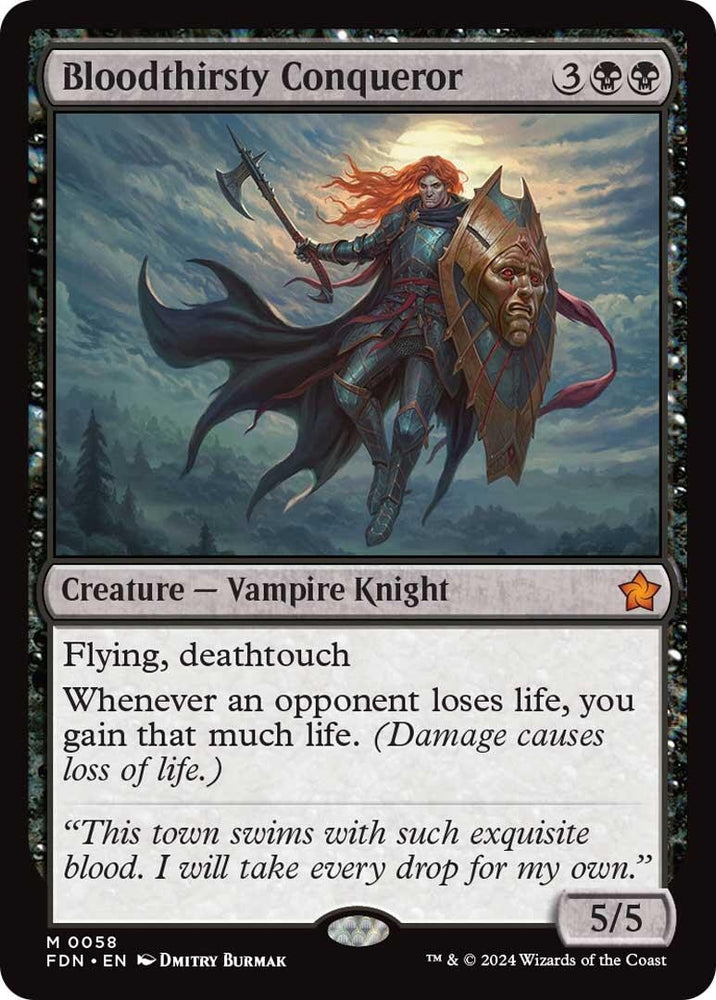 Image for Bloodthirsty Conqueror (58) [Foundations]