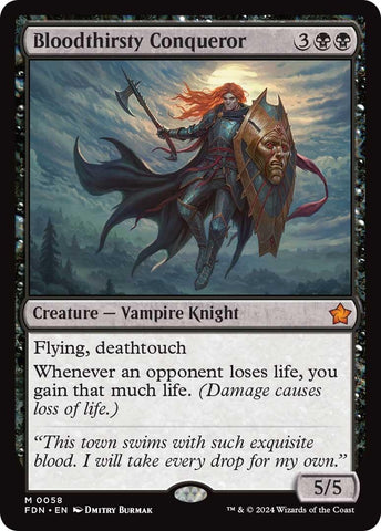 Image for Bloodthirsty Conqueror (58) [Foundations]