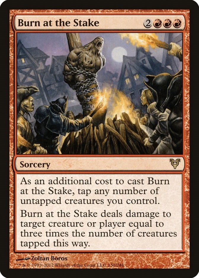 Image for Burn at the Stake (130) [Avacyn Restored]