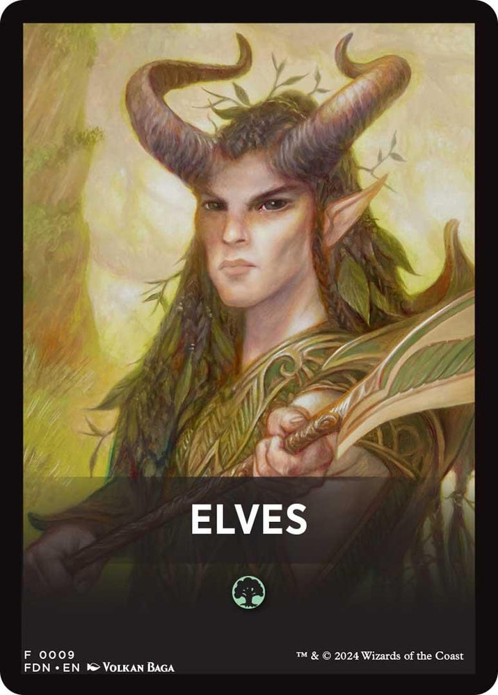 Image for Elves Theme Card (9) [Foundations]