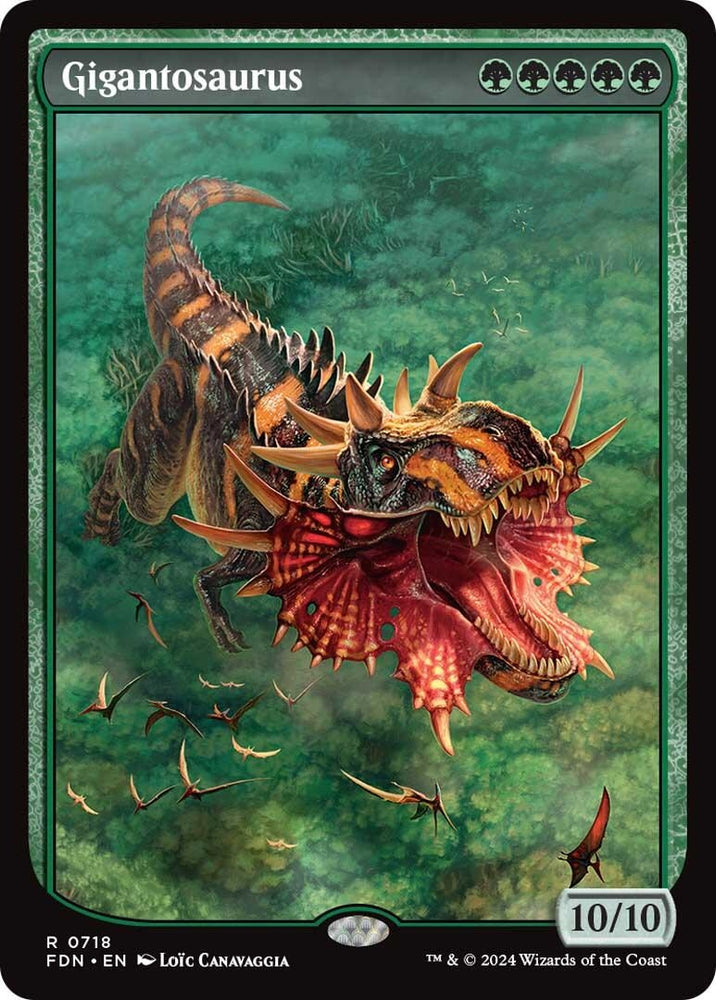 Image for Gigantosaurus (Full Art) (718) [Foundations]