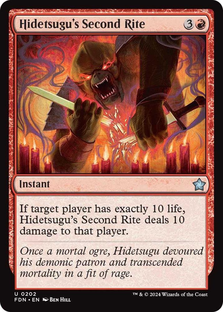 Image for Hidetsugu's Second Rite (202) [Foundations]