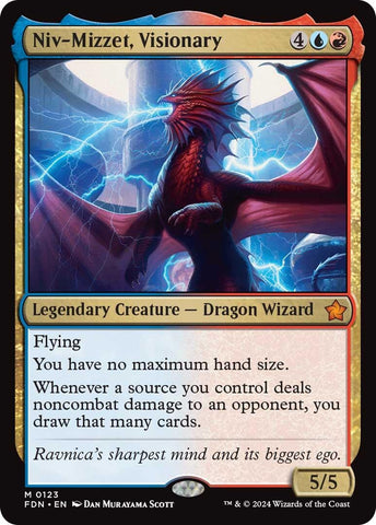 Image for Niv-Mizzet, Visionary (123) [Foundations]
