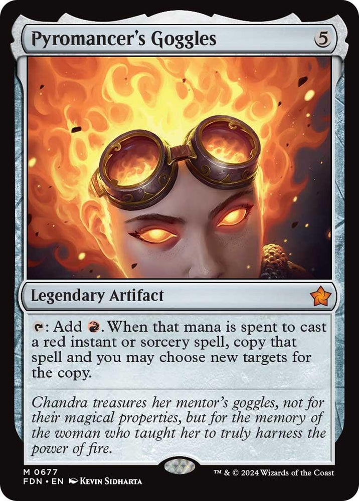 Image for Pyromancer's Goggles (677) [Foundations]