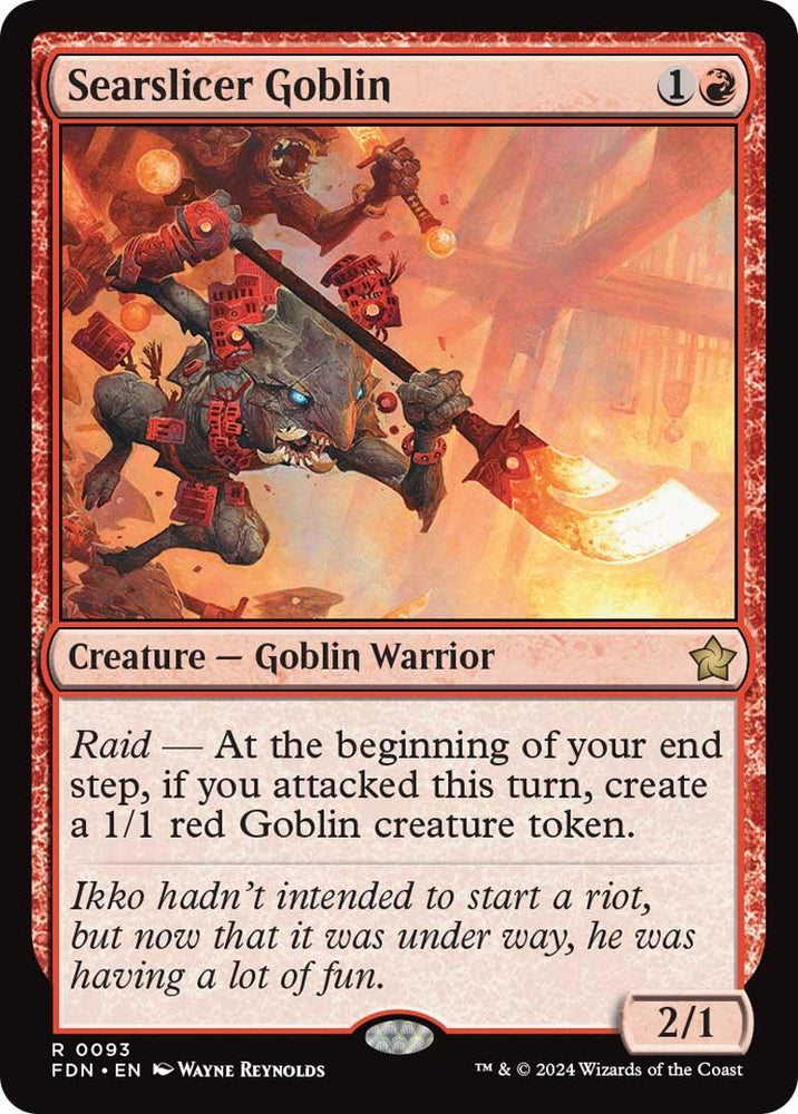 Image for Searslicer Goblin (93) [Foundations]