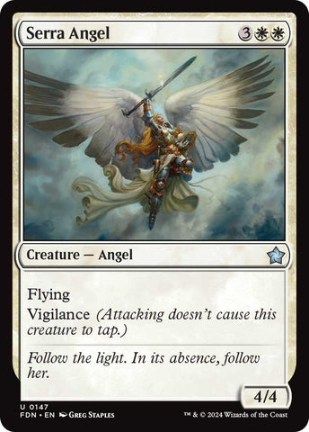 Image for Serra Angel (147) [Foundations]