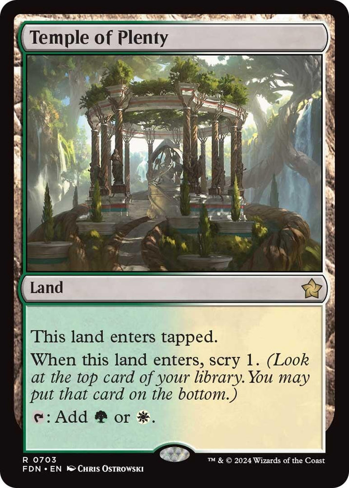 Image for Temple of Plenty (703) [Foundations]