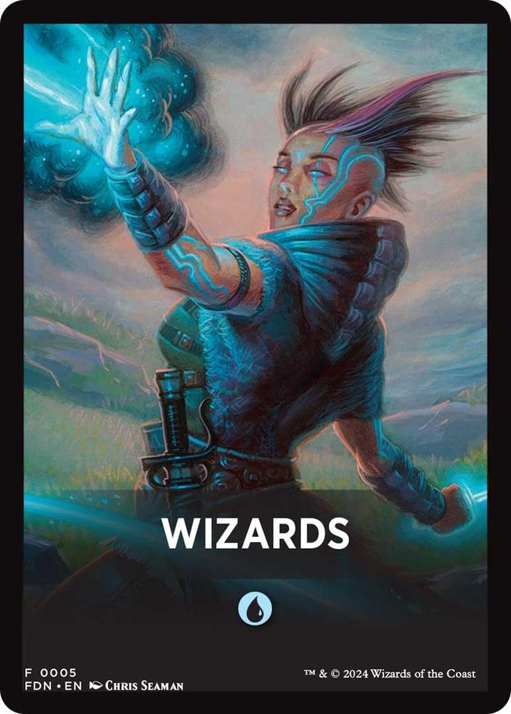 Image for Wizards Theme Card (5) [Foundations]