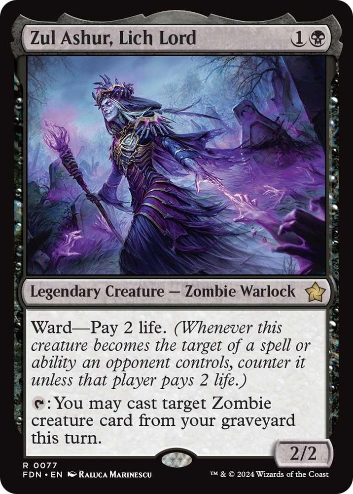 Image for Zul Ashur, Lich Lord (77) [Foundations]