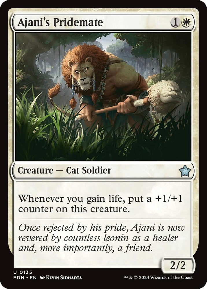 Image for Ajani's Pridemate (135) [Foundations]