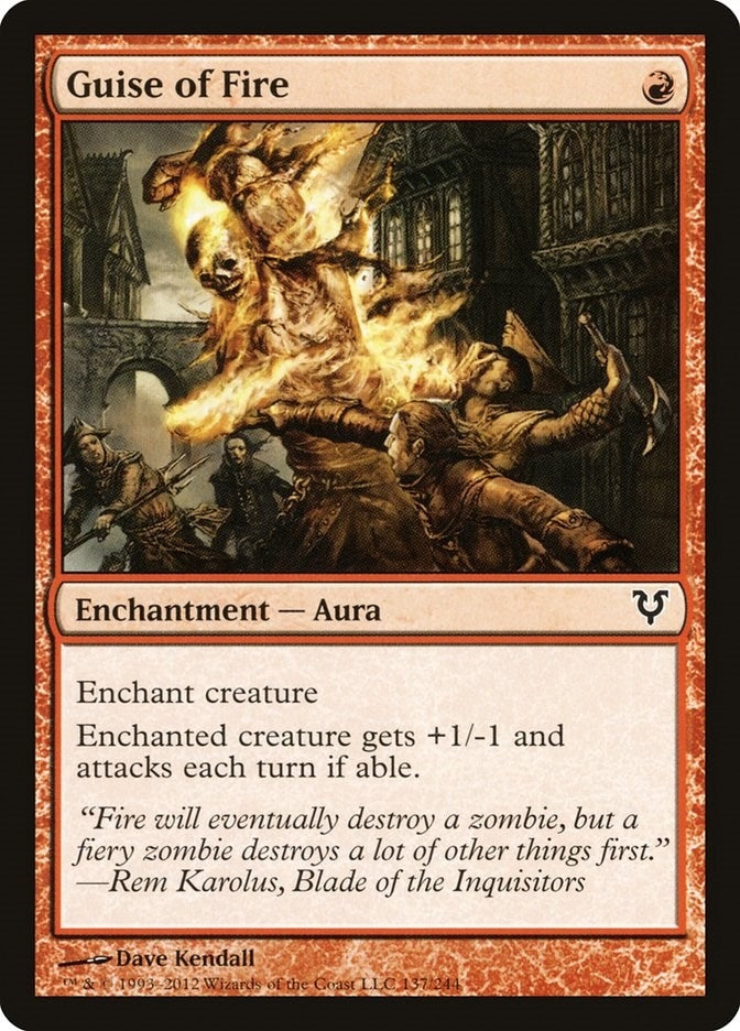Image for Guise of Fire (137) [Avacyn Restored]