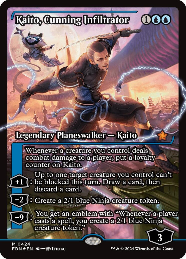 Image for Kaito, Cunning Infiltrator (Showcase) (424) [Foundations]