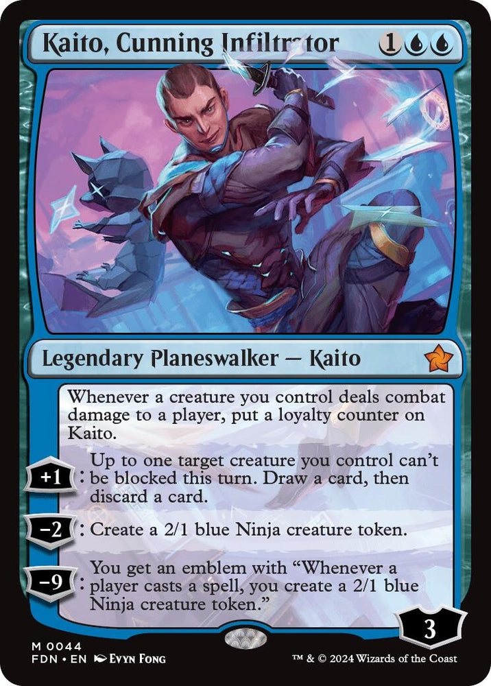 Image for Kaito, Cunning Infiltrator (44) [Foundations]