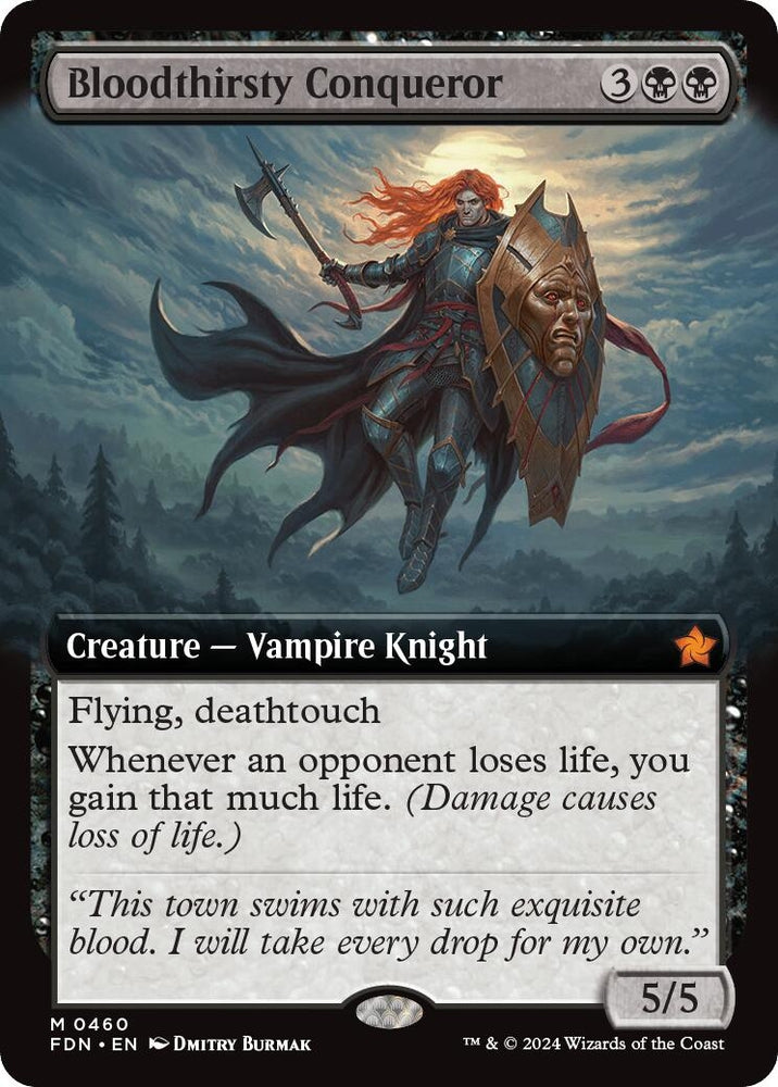 Image for Bloodthirsty Conqueror (Extended Art) (460) [Foundations]