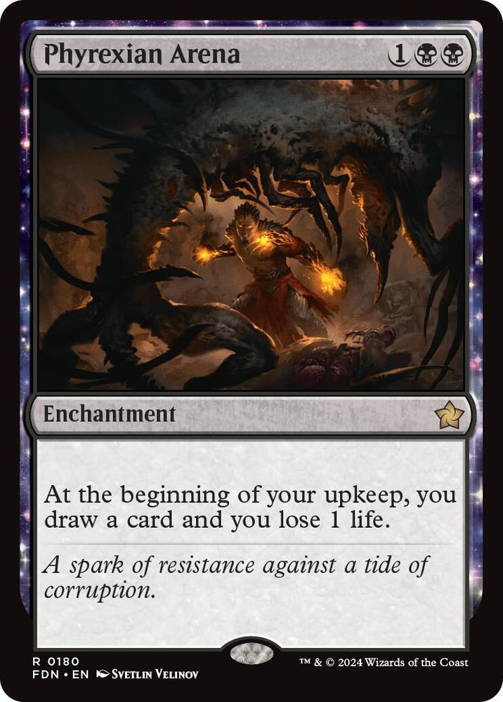 Image for Phyrexian Arena (180) [Foundations]