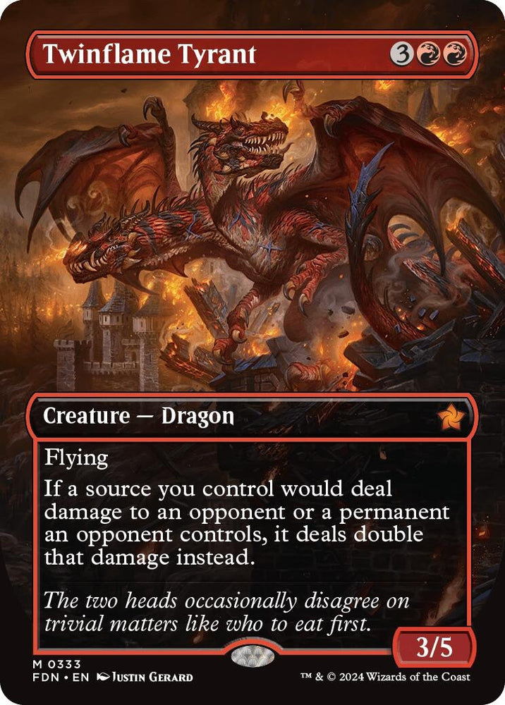 Image for Twinflame Tyrant (Borderless) (333) [Foundations]