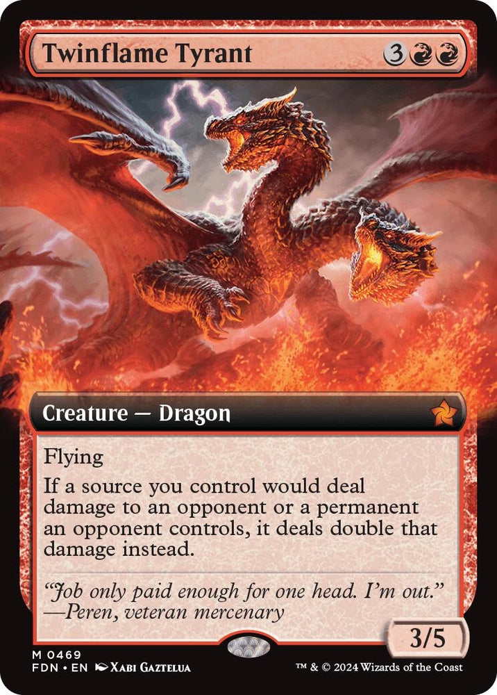 Image for Twinflame Tyrant (Extended Art) (469) [Foundations]