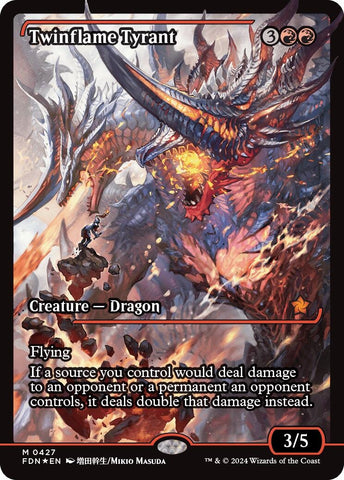 Image for Twinflame Tyrant (Showcase) (427) [Foundations]