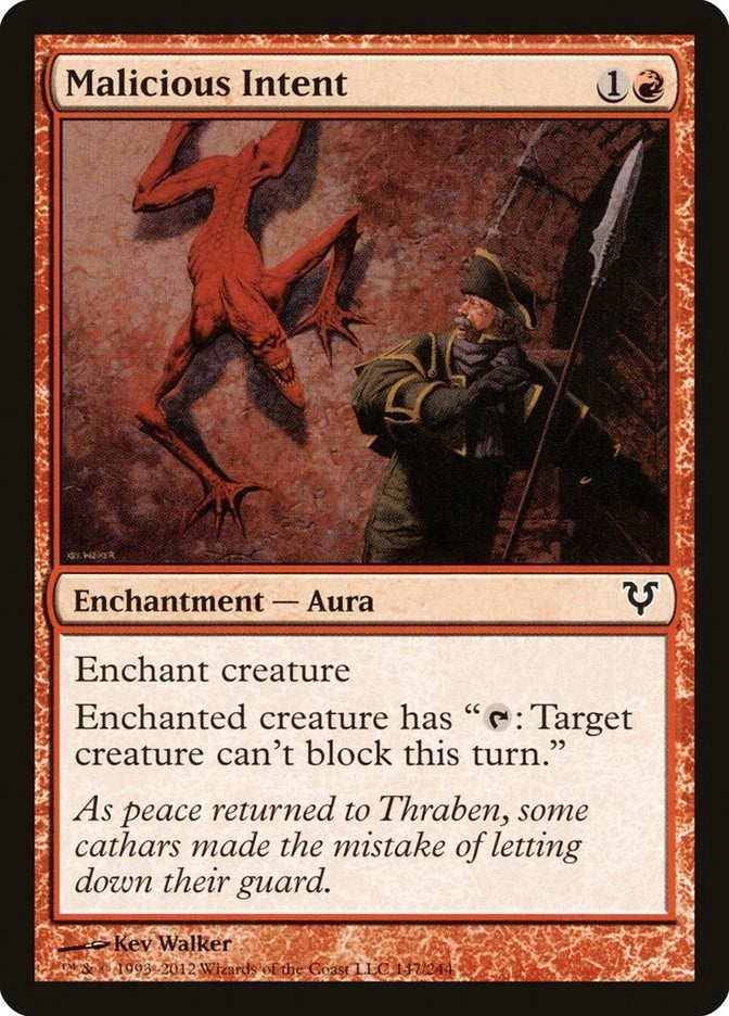 Image for Malicious Intent (147) [Avacyn Restored]