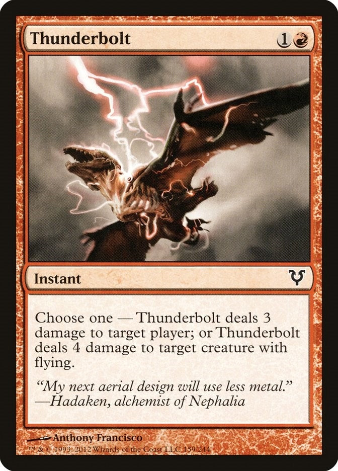 Image for Thunderbolt (159) [Avacyn Restored]