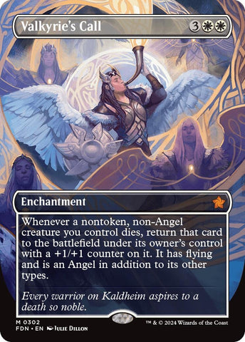 Image for Valkyrie's Call (Borderless) (302) [Foundations]