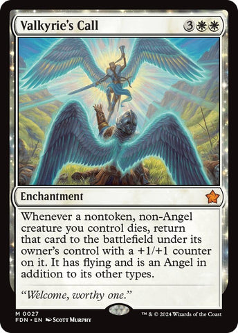 Image for Valkyrie's Call (27) [Foundations]