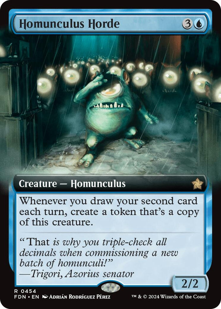 Image for Homunculus Horde (Extended Art) (454) [Foundations]
