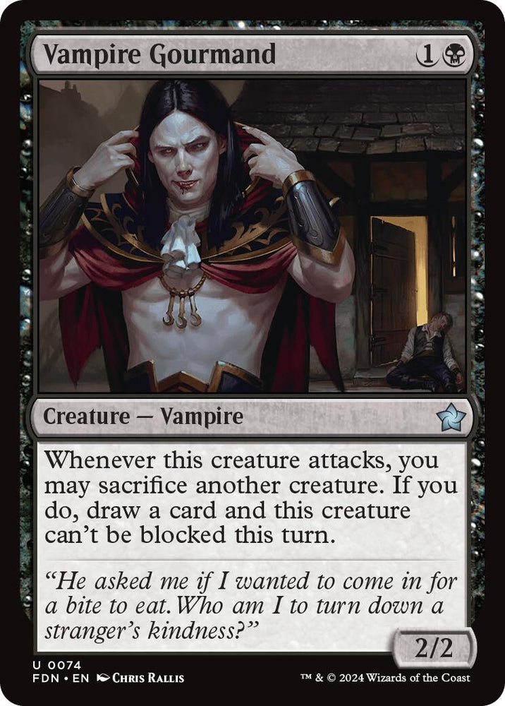 Image for Vampire Gourmand (74) [Foundations]