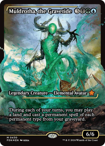 Image for Muldrotha, the Gravetide (Showcase) (430) [Foundations]