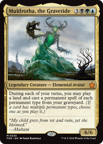 Image for Muldrotha, the Gravetide (243) [Foundations]