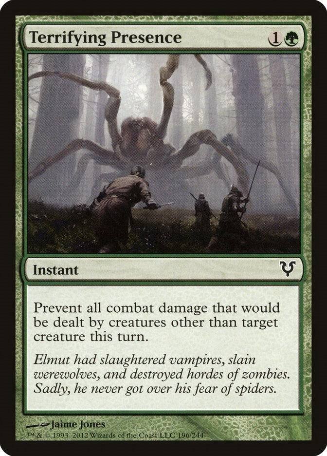 Image for Terrifying Presence (196) [Avacyn Restored]