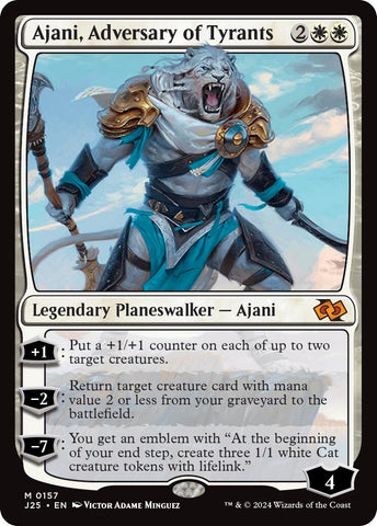 Image for Ajani, Adversary of Tyrants (157) [Foundations Jumpstart]