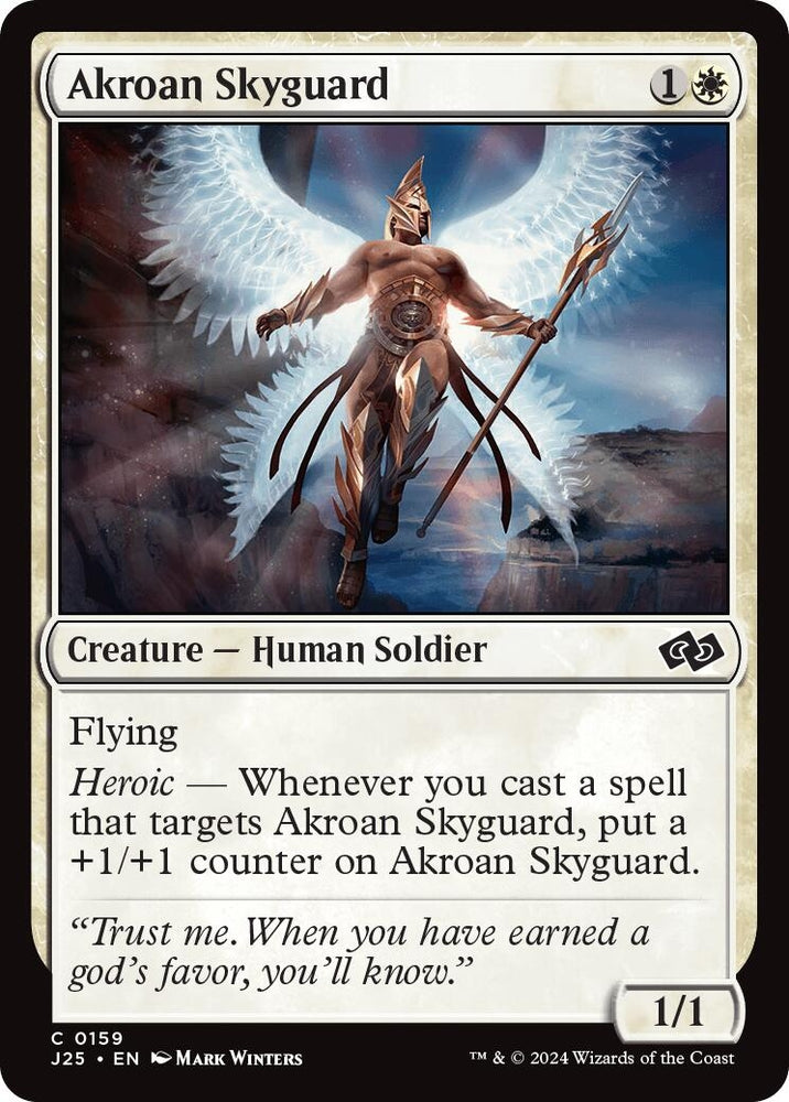 Image for Akroan Skyguard (159) [Foundations Jumpstart]