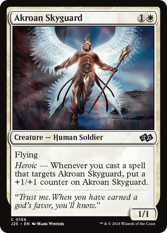 Image for Akroan Skyguard (159) [Foundations Jumpstart]