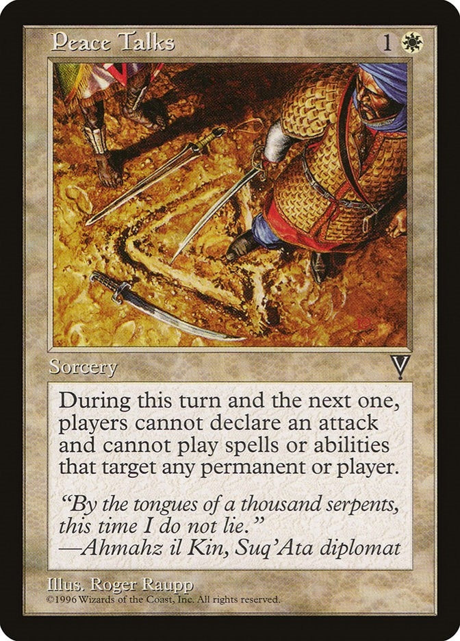Image for Peace Talks [Visions]