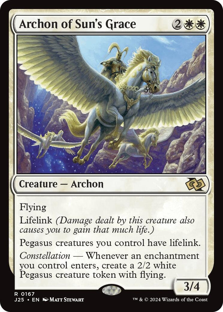 Image for Archon of Sun's Grace (167) [Foundations Jumpstart]
