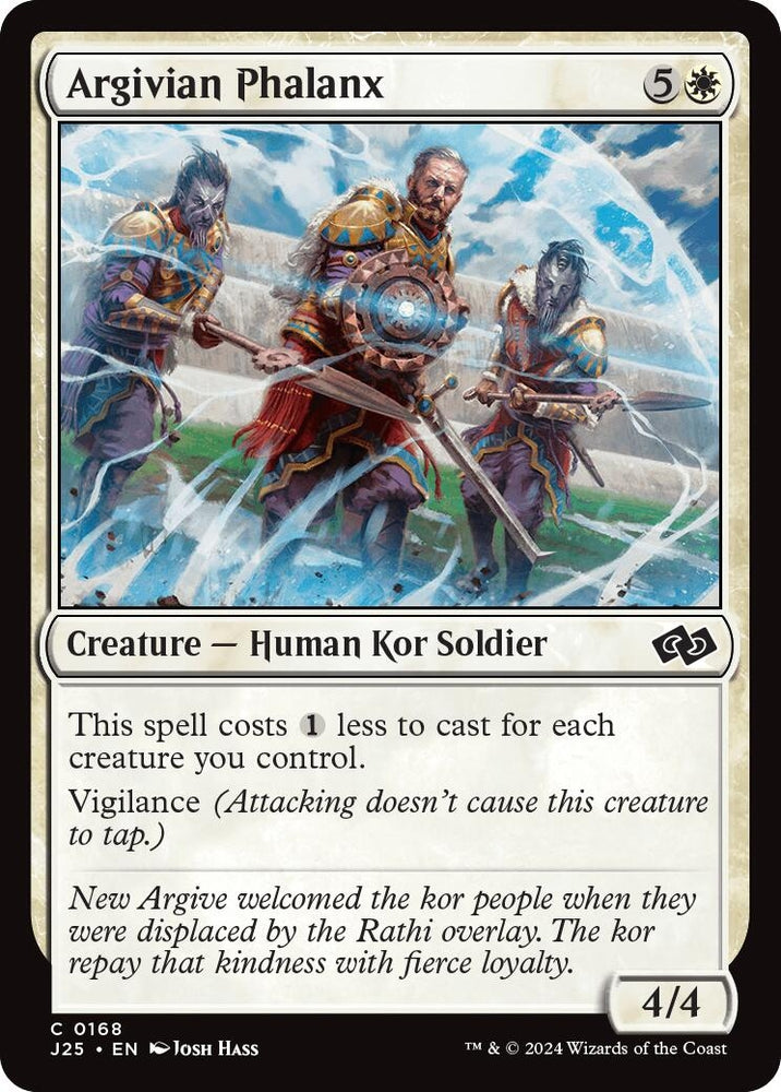 Image for Argivian Phalanx (168) [Foundations Jumpstart]