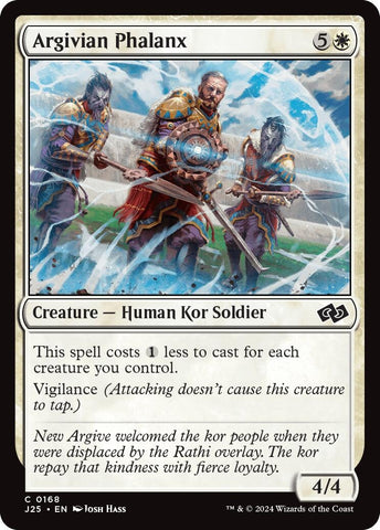 Image for Argivian Phalanx (168) [Foundations Jumpstart]