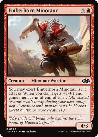 Image for Emberhorn Minotaur (540) [Foundations Jumpstart]
