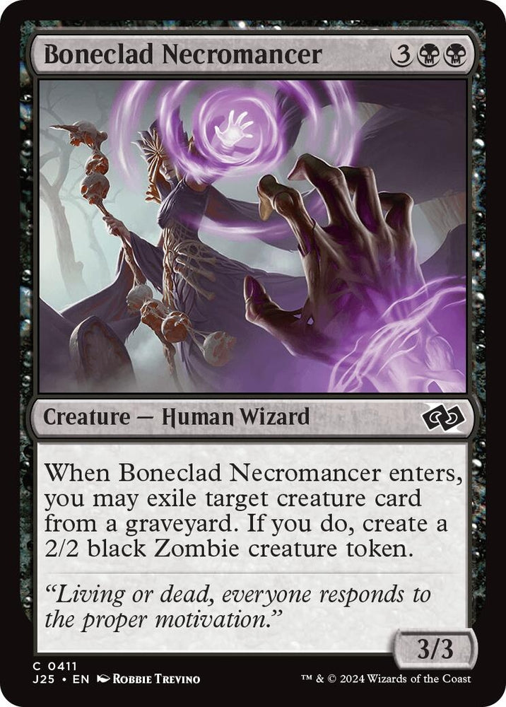 Image for Boneclad Necromancer (411) [Foundations Jumpstart]