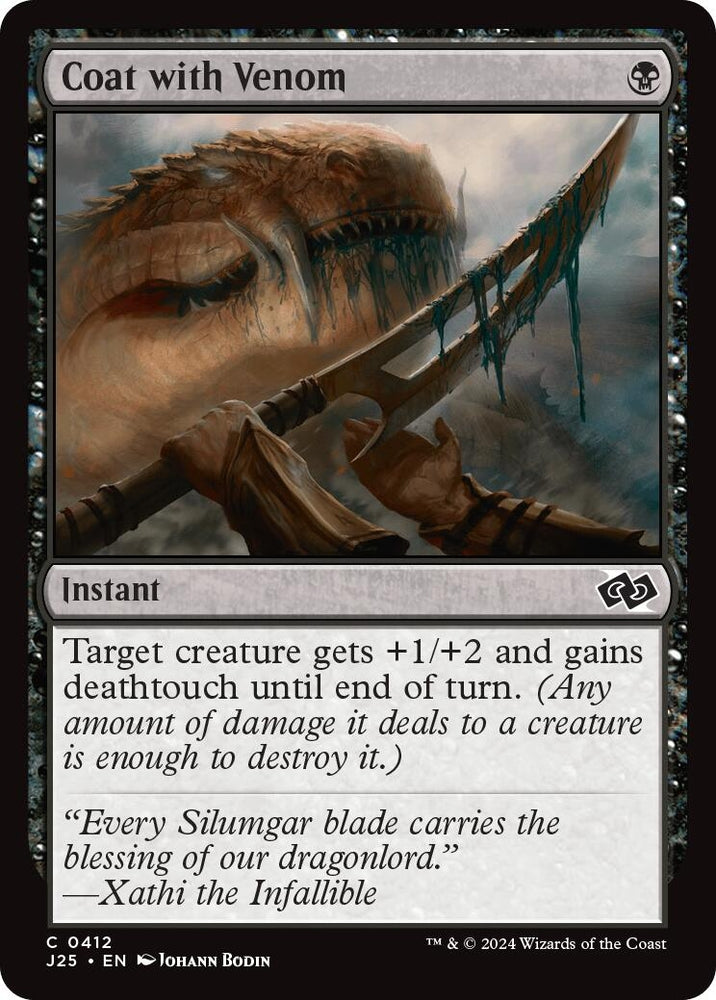 Image for Coat with Venom (412) [Foundations Jumpstart]