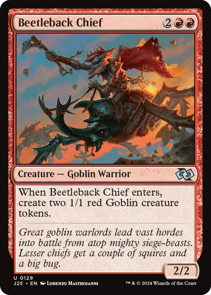 Image for Beetleback Chief (129) [Foundations Jumpstart]